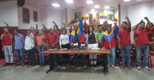 Diputados, legisladores y concejales integrantes del Bloque Indestructible de la Patria expresaron apoyo rotundo al presidente Nicolás Maduro
