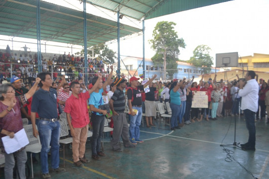 1.-Con mucha alegría el pueblo revolucionario del municipio Pedro Zaraza del estado Guárico, se prepara para salir a votar este próximo 9 de diciembre (1)